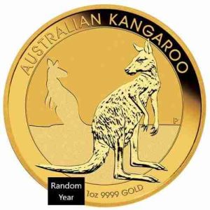 Australia Kangaroo Gold Coin 1 oz (Random Year)