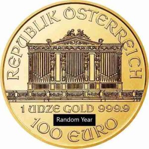 Austria Philharmonic Gold Coin - 1 oz - Random Year
