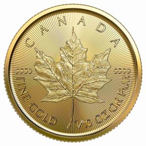 Canada Maple Leaf Gold Coin - Random Year - 1/10 oz