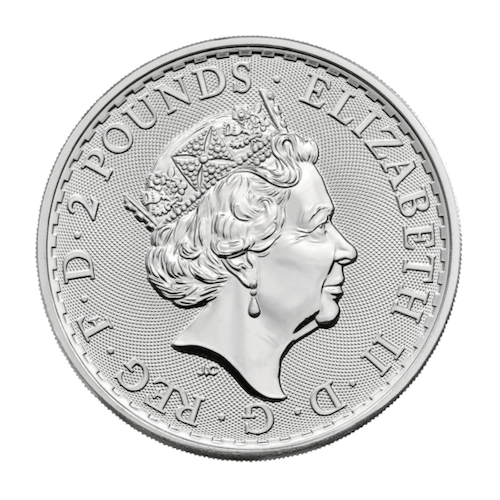 Silver Coin Great Britain Britannia Random 1 oz Obv | Global City Bullion