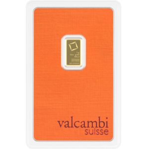 Valcambi Gold Bar - 1 gram